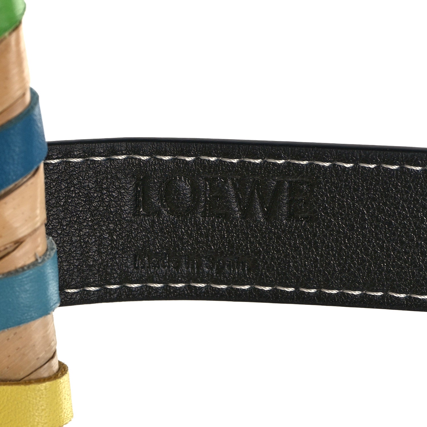 Loewe Raffia Basket Tote Bag Natural Multicolor 6 of 15