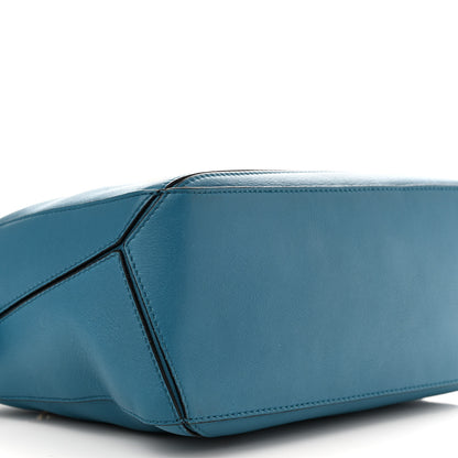 Loewe X SPIRITED AWAY Calfskin Bo Mouse Small Puzzle Bag Lagoon Blue 9 of 11