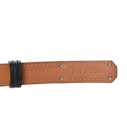 Hermes Epsom Kelly Belt Black 5 of 6