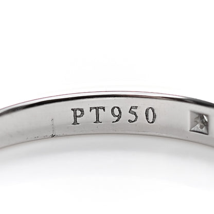 Tiffany Platinum Diamond .20ctw Half Circle Wedding Band Ring 47 4 5 of 5