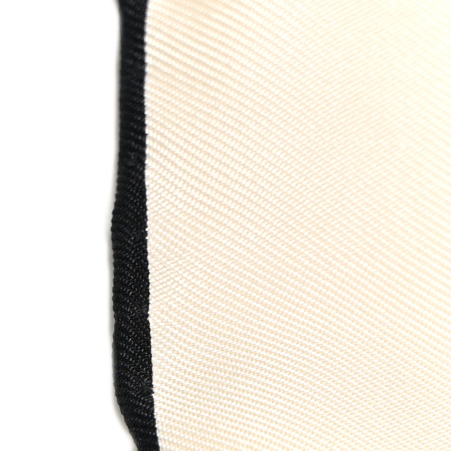 Silk Monogram Croisillon Scarf Black