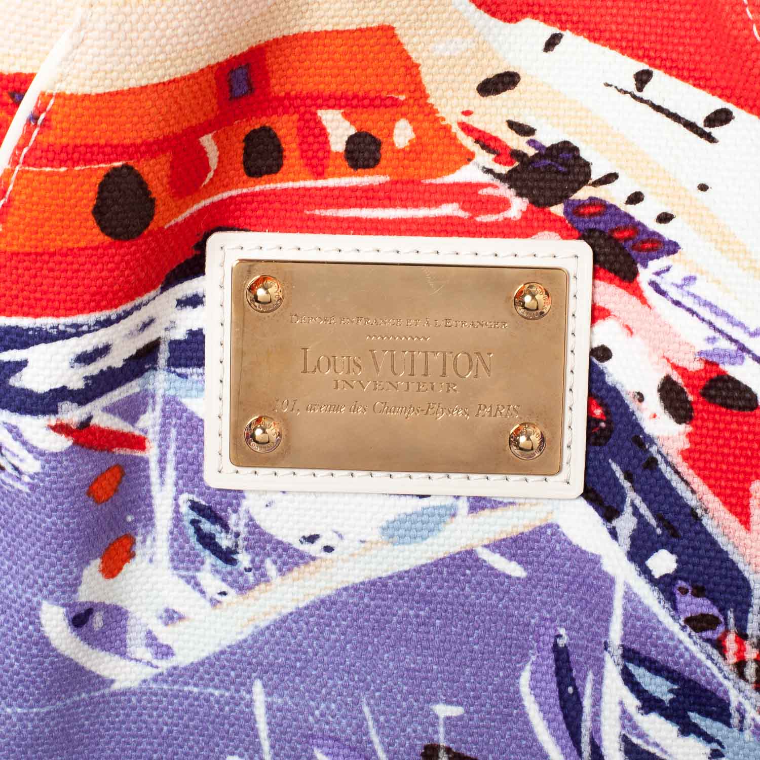 Louis Vuitton Canvas Riviera Cruise Galliera GM 6 of 10
