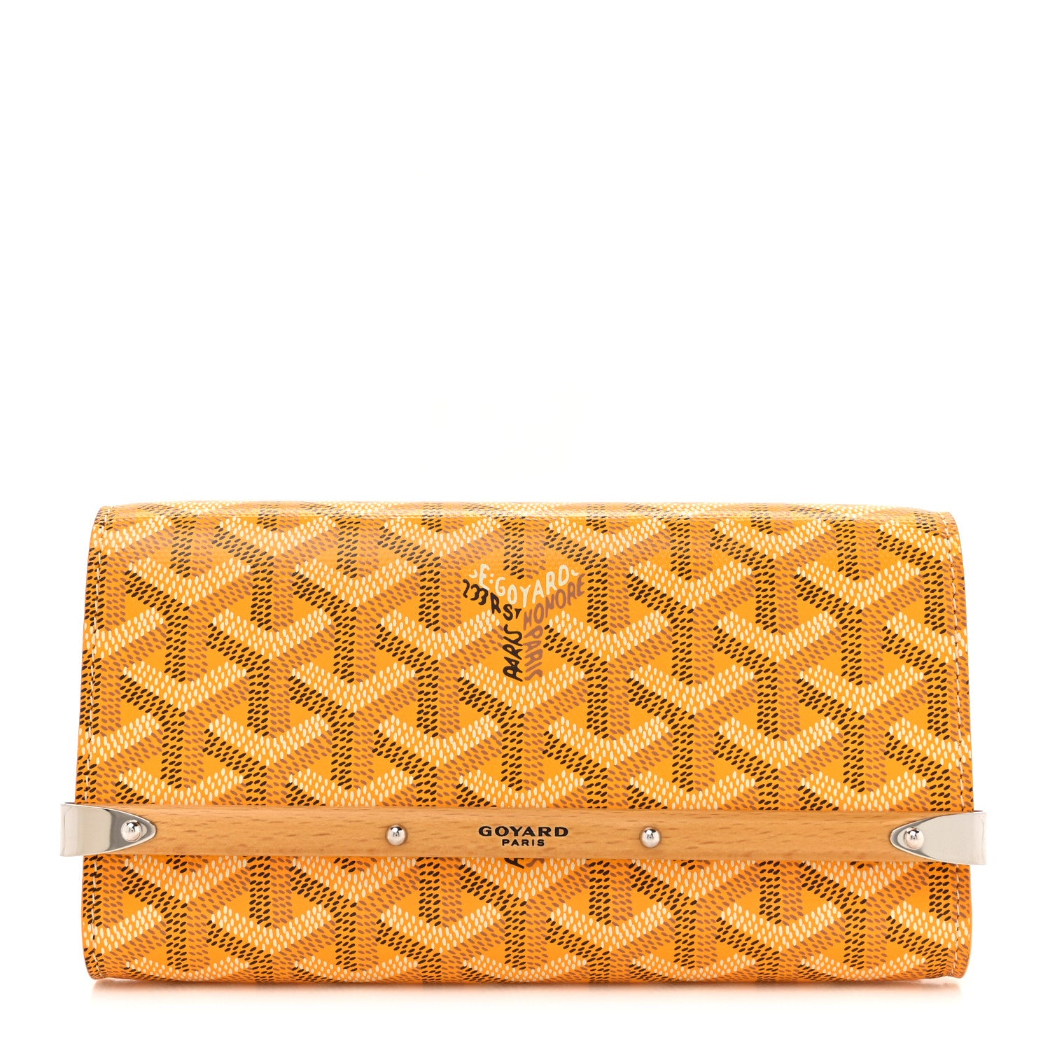 Goyard Goyardine Monte Carlo Mini Phone Case Yellow 1 of 10