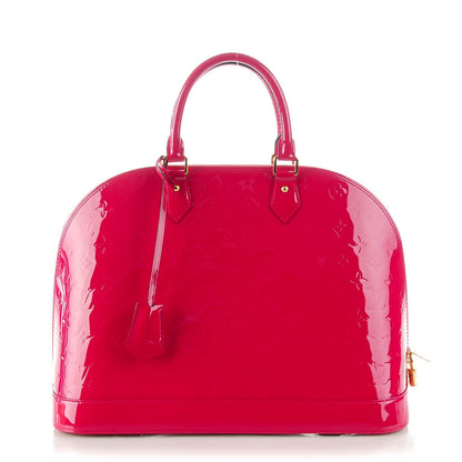 Louis Vuitton Vernis Alma GM Rose Indien 1 of 7