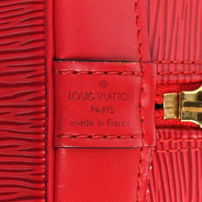 Louis Vuitton Epi Alma PM Castillan Red 6 of 12