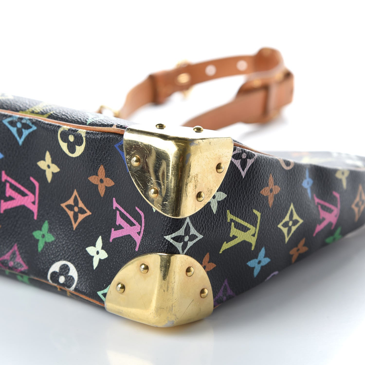 Louis Vuitton Monogram Multicolor Boulogne Black 7 of 10