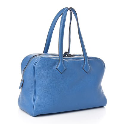 Hermes Taurillon Clemence Victoria II 35 Mykonos 3 of 12