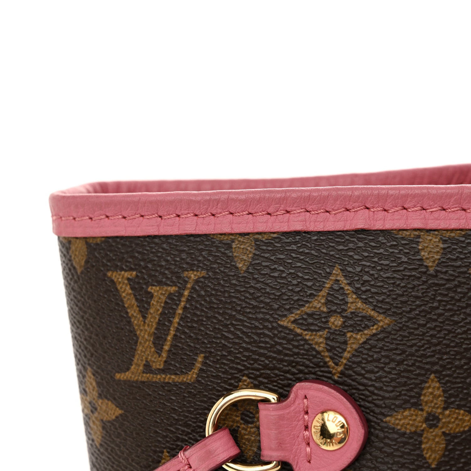 Louis Vuitton Monogram Articles de Voyage Ikat Neverfull MM Rose Velours 10 of 12