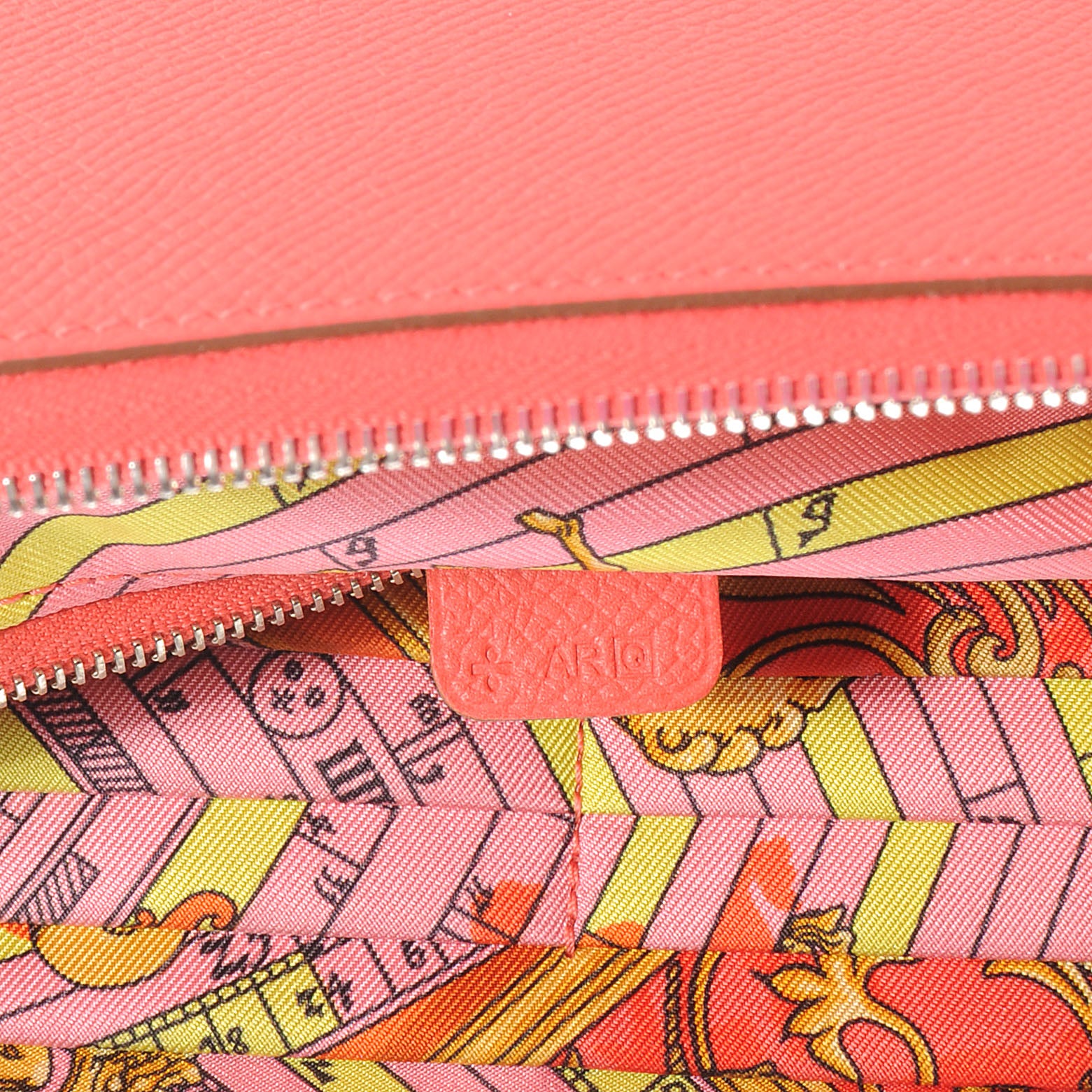 Hermes Epsom Silk In Wallet Rose Jaipur 8 of 8