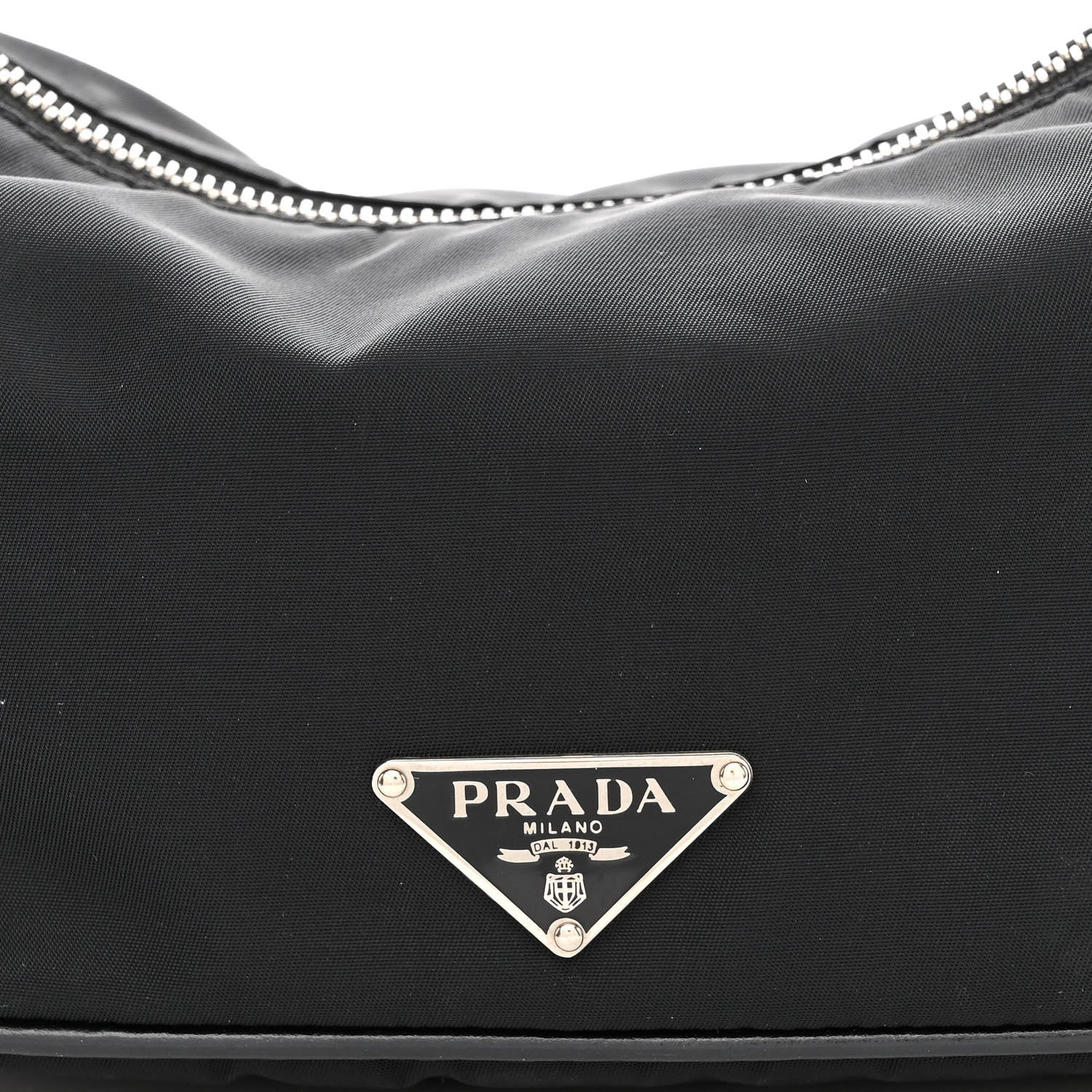 Prada Tessuto Sirio Pochette Black 8 of 14