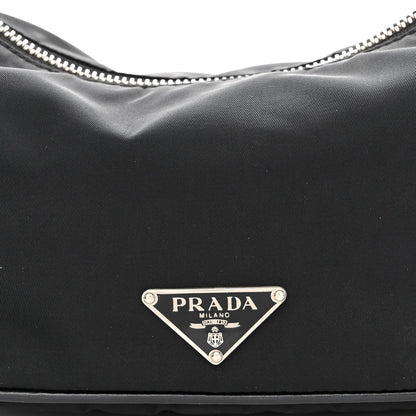Prada Tessuto Sirio Pochette Black 8 of 14
