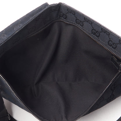 Gucci GG Monogram Double Pocket Belt Bag Black 7 of 11