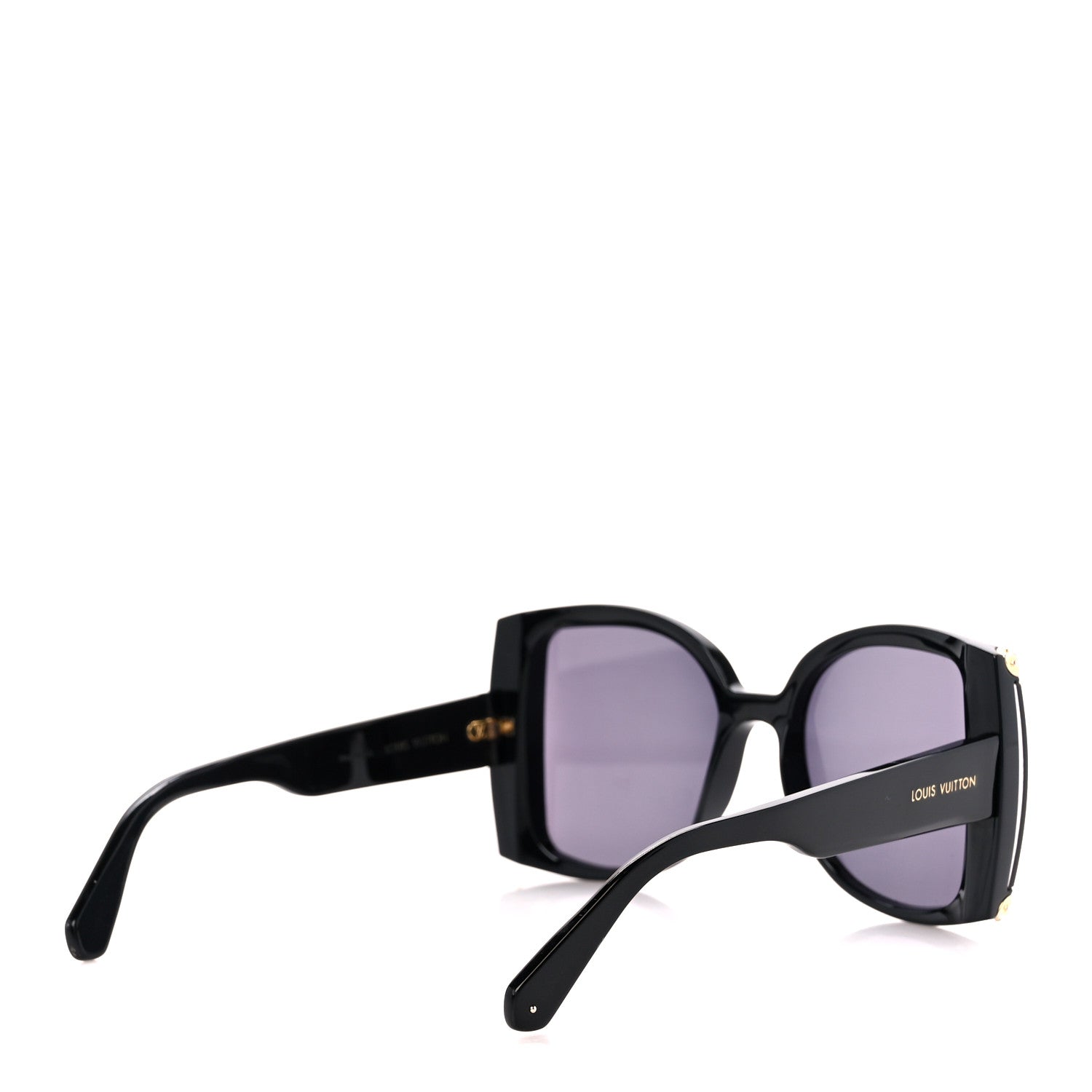 Louis Vuitton Acetate Nylon In The Mood For Love Sunglasses Z1294W Black 5 of 9