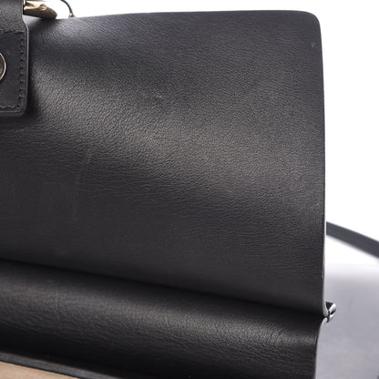 Chloe Suede Calfskin Medium Faye Shoulder Bag Black 12 of 18