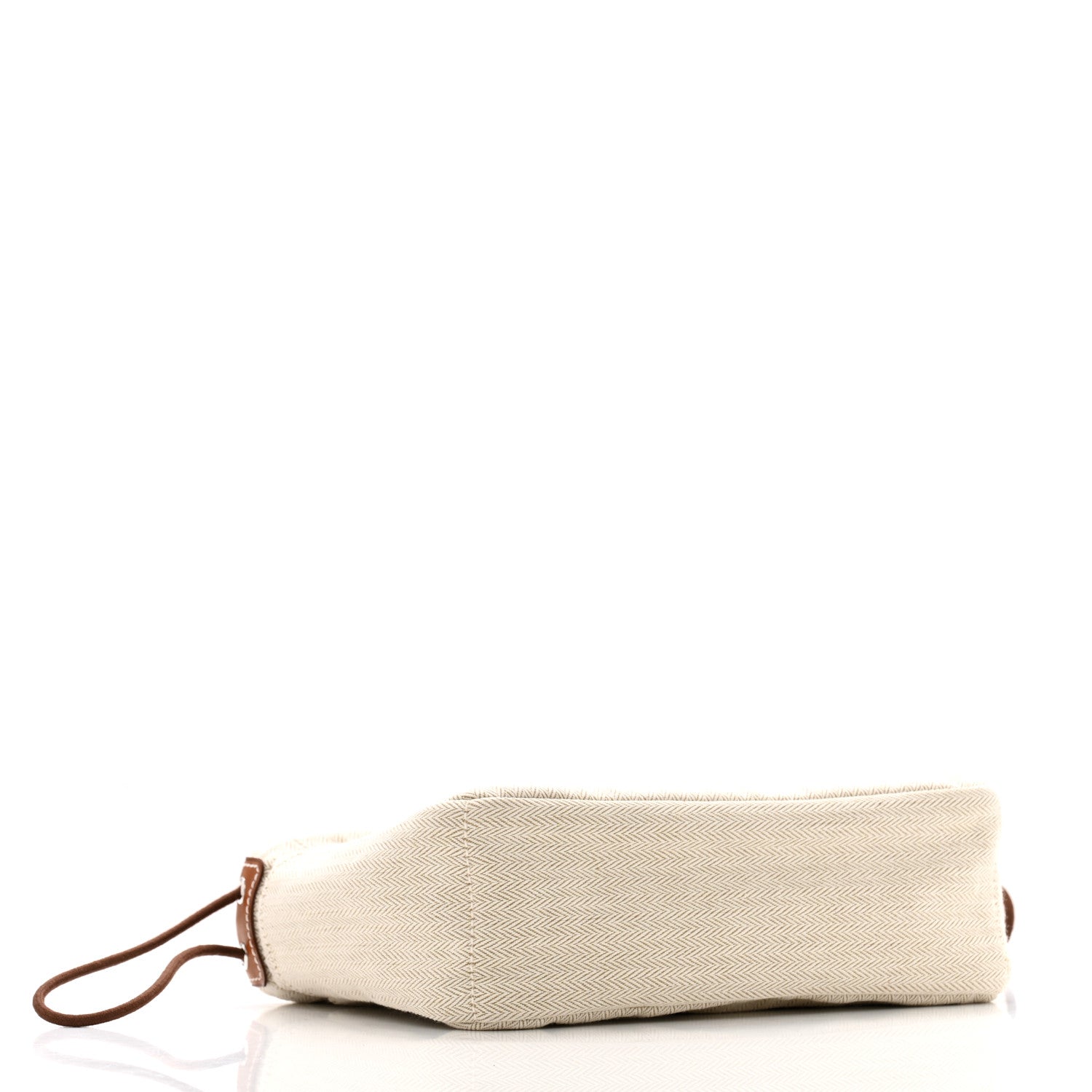 Hermes Canvas Barenia Fourbi 20 PM Pouch Naturel Fauve 4 of 9