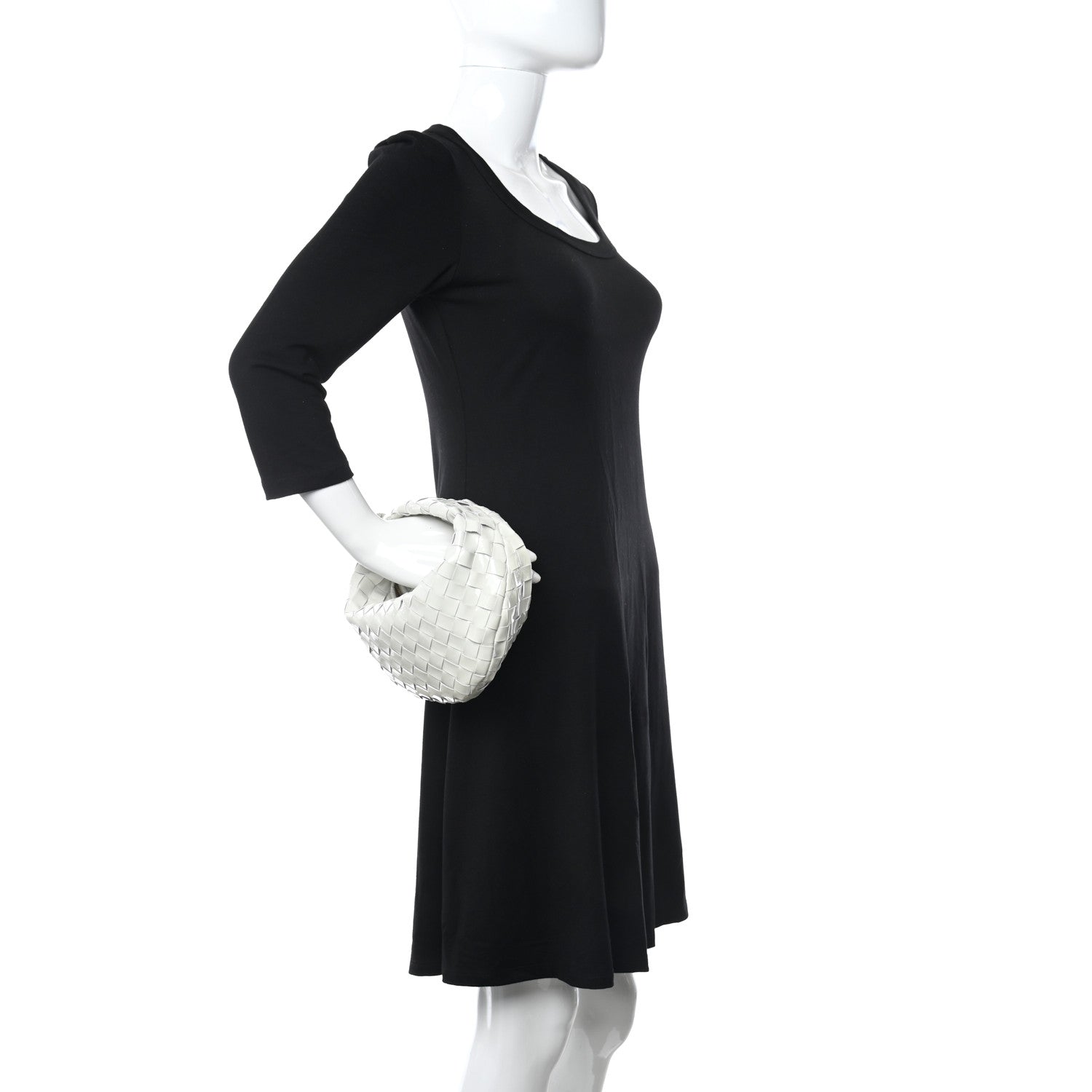 Bottega Veneta Patent Nappa Intrecciato Mini Jodie White 2 of 10