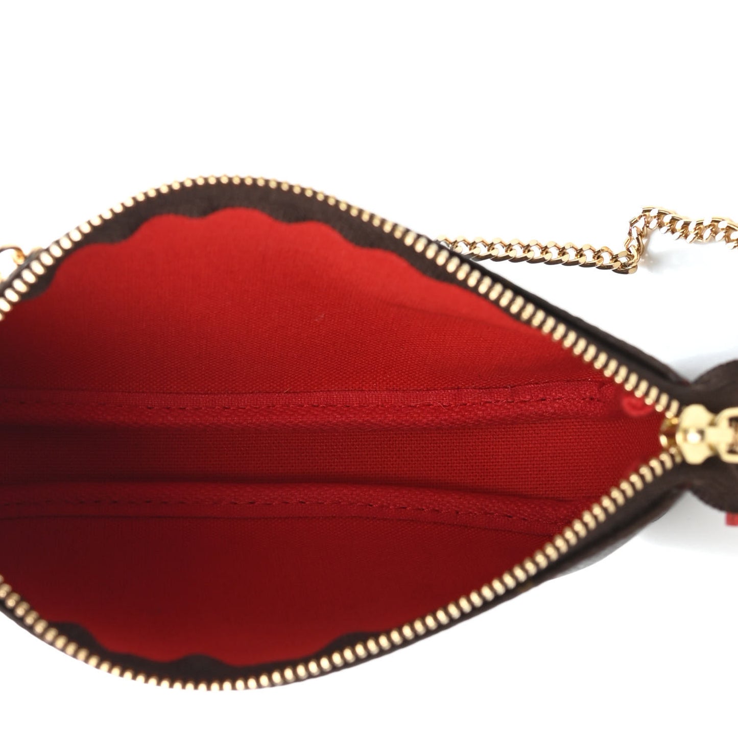 Monogram 2020 Christmas Animation Bumper Cars Mini Pochette Accessories Coquelicot