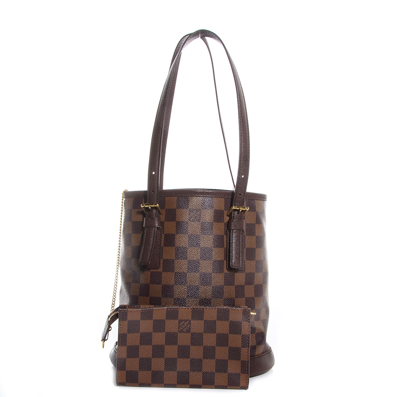 Louis Vuitton Damier Ebene Marais Bucket 23 1 of 8