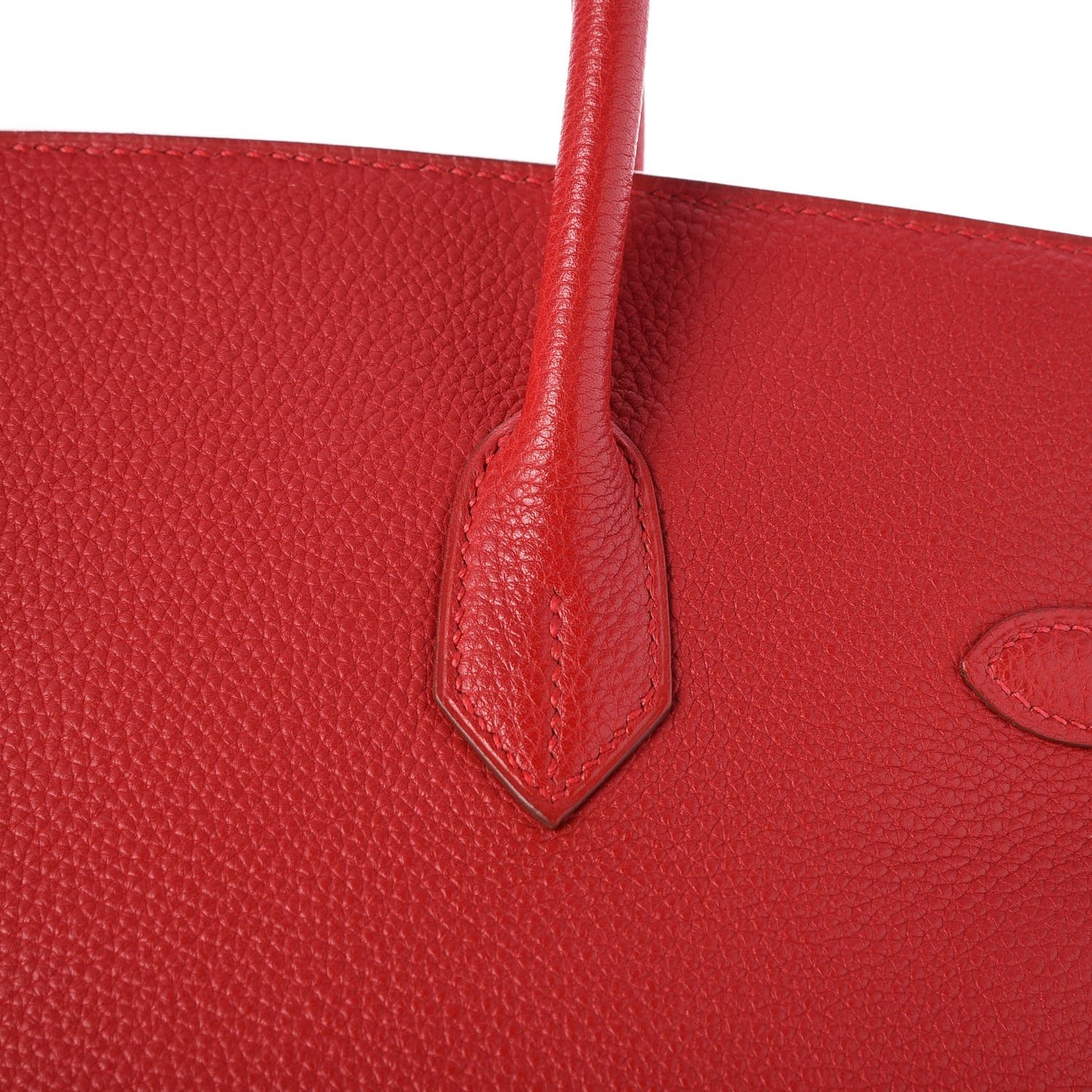 Togo Birkin 35 Rouge Casaque