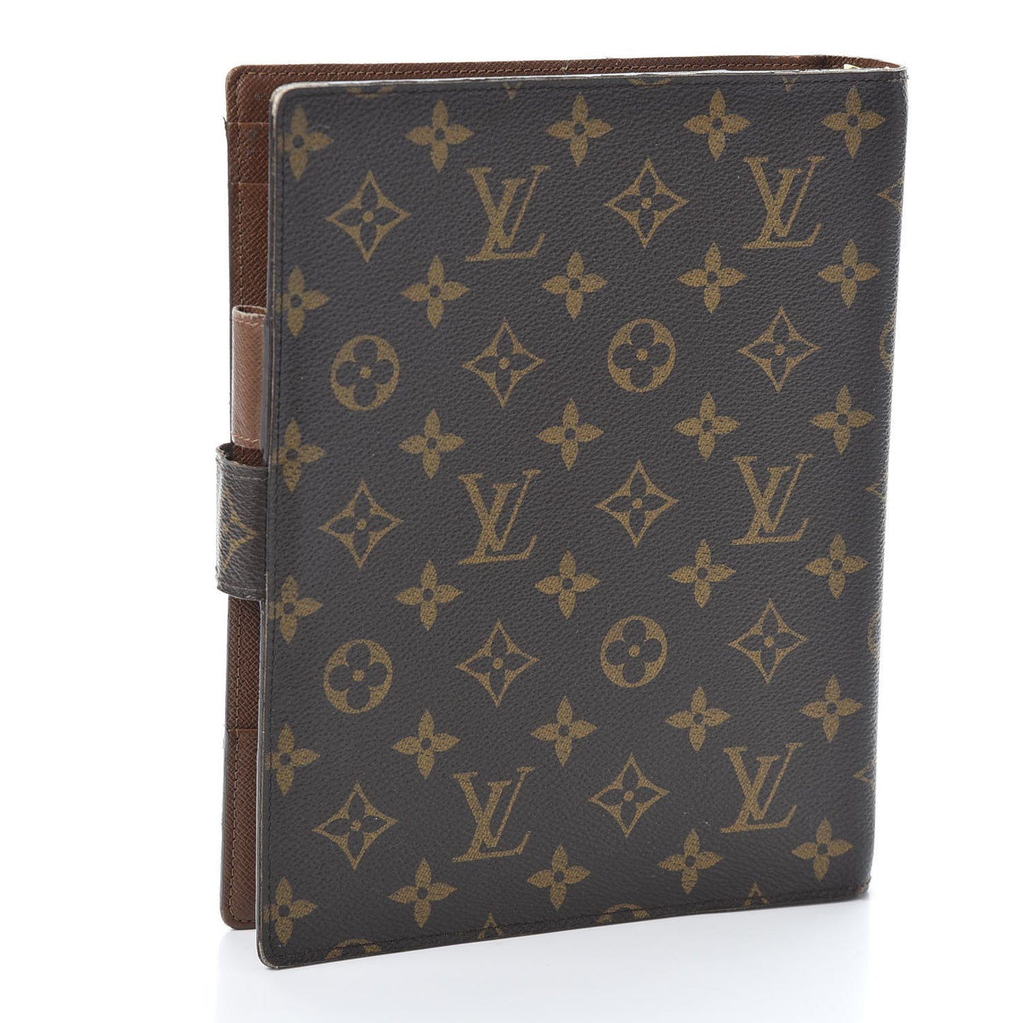 Monogram Large Ring Agenda Cover