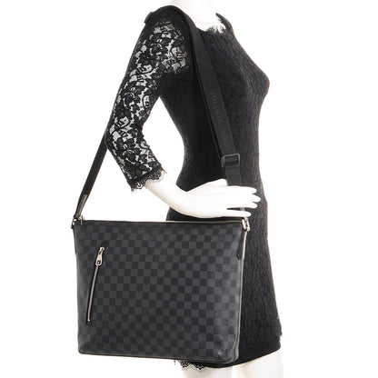 Louis Vuitton Damier Graphite Mick GM 2 of 6