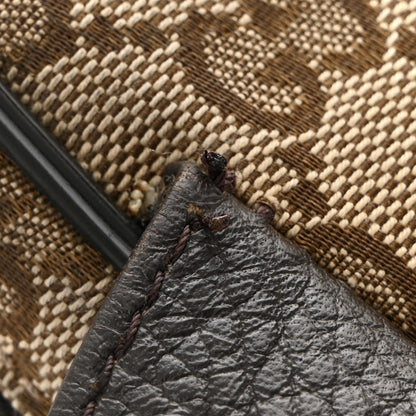 Gucci Monogram Belt Bag Dark Brown 11 of 12
