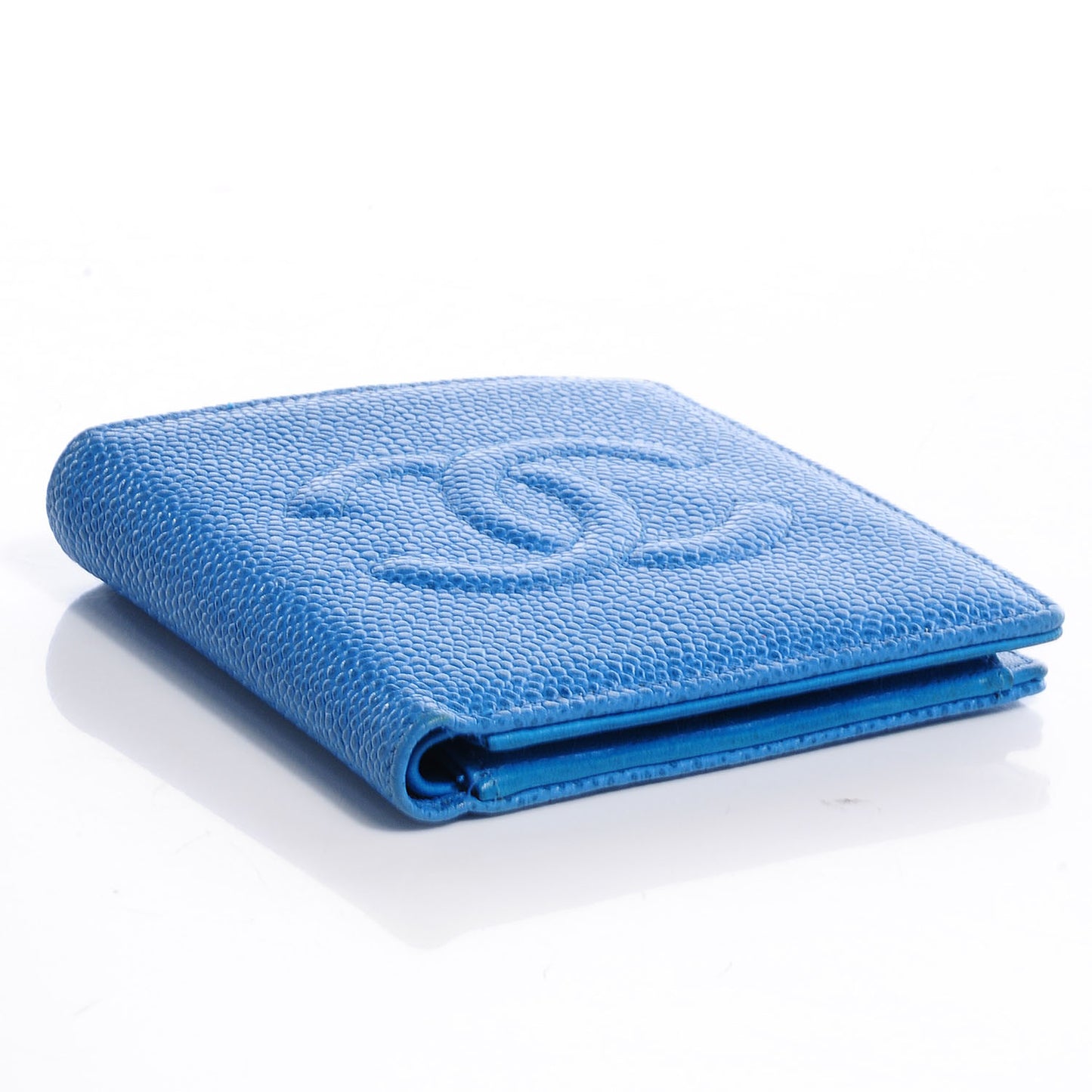 Caviar CC Bi-Fold Wallet Blue
