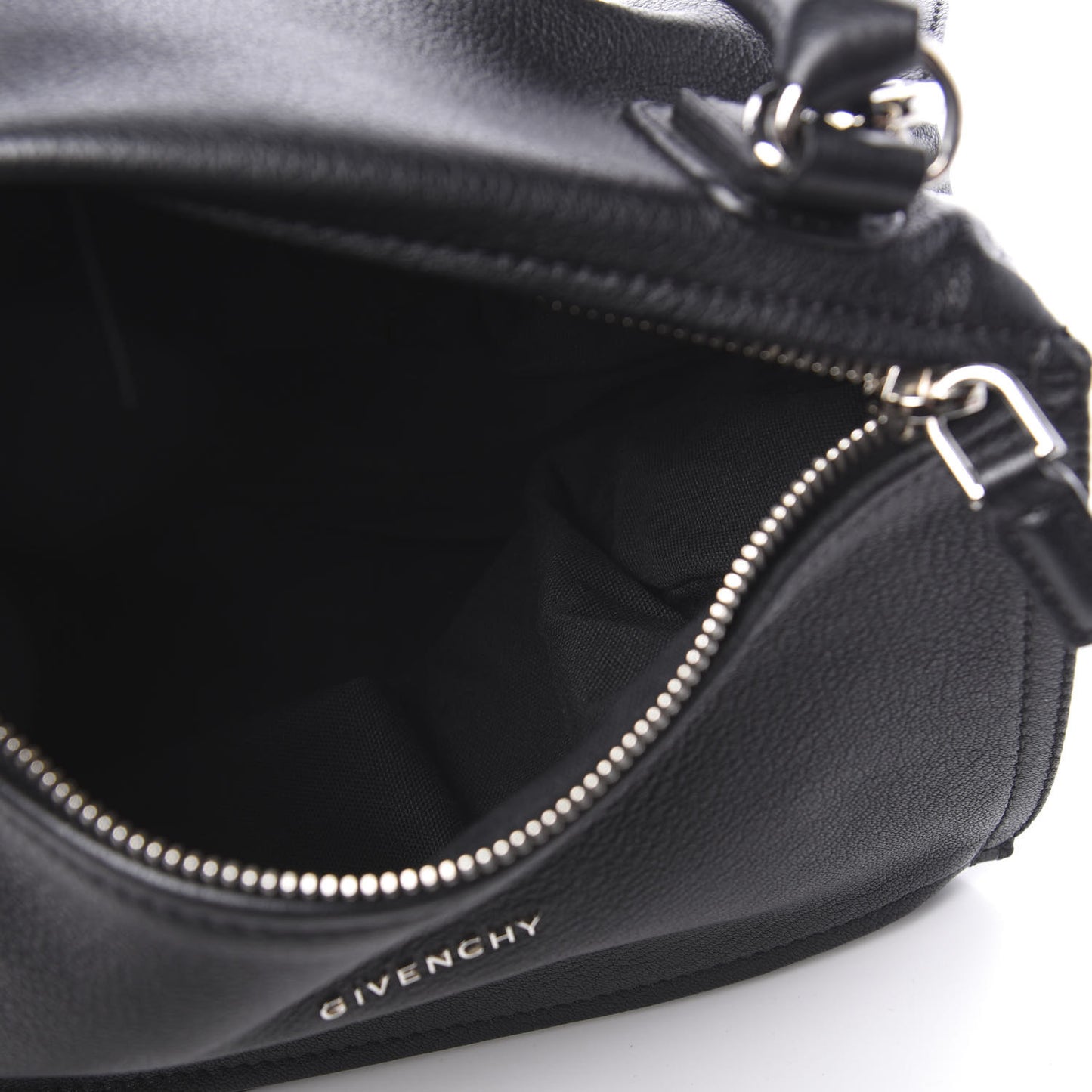 Sugar Goatskin Small Pandora Black
