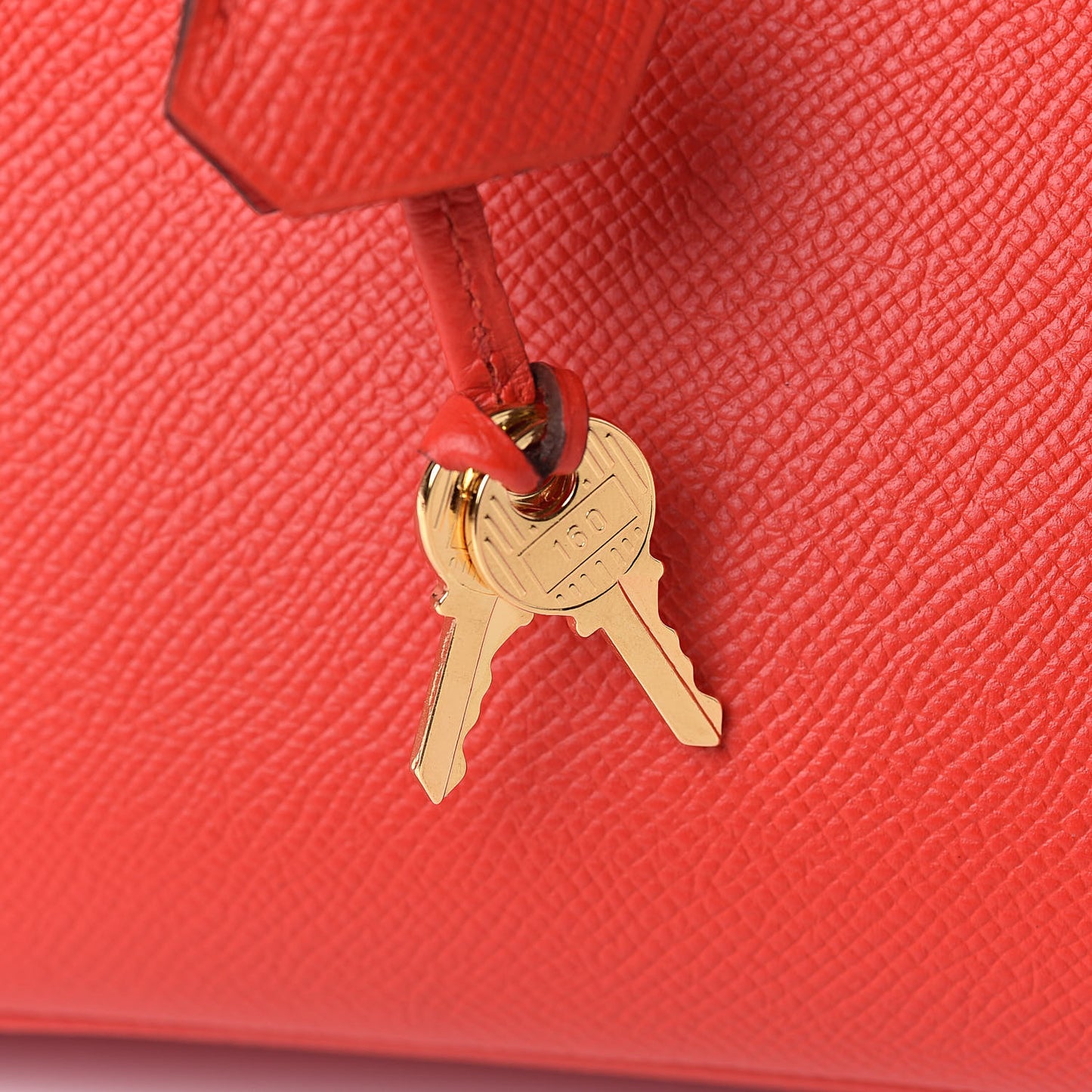Epsom Birkin 30 Rouge De Coeur