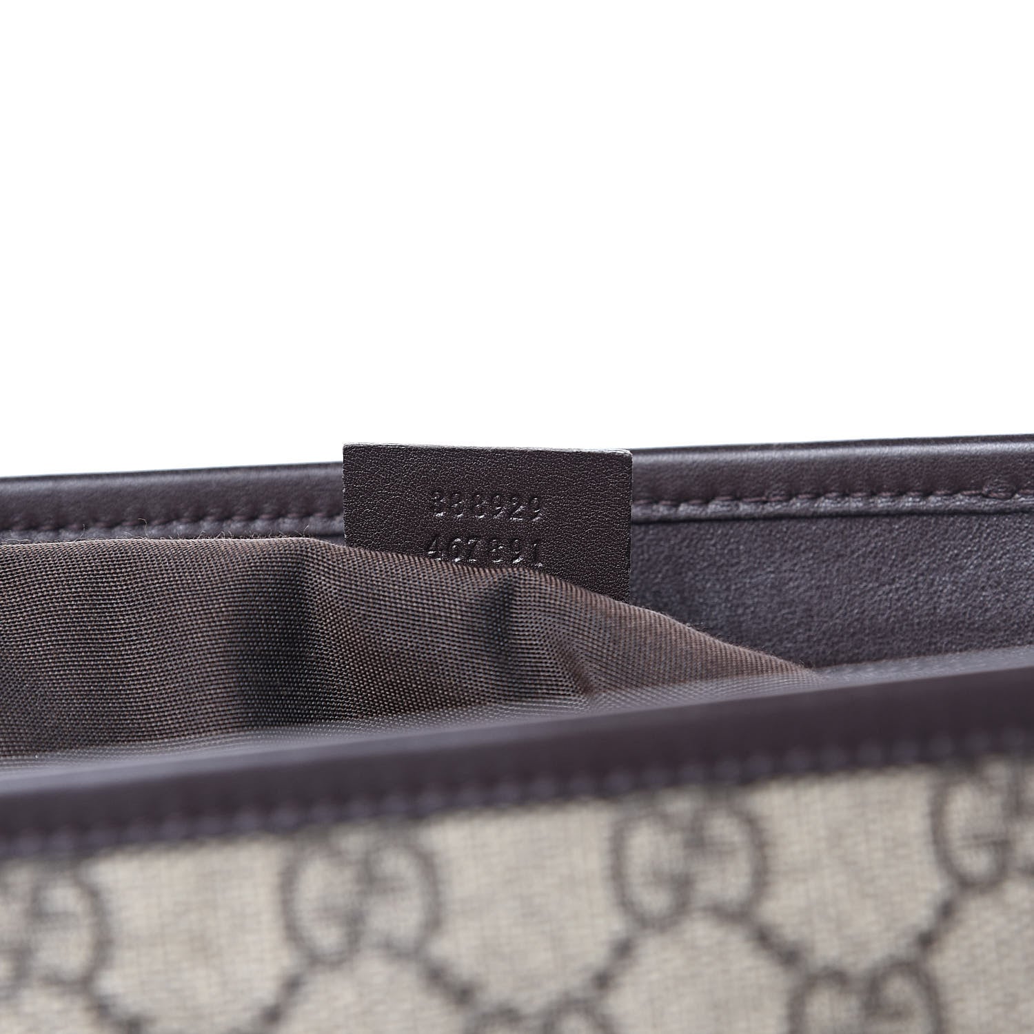 Gucci GG Supreme Monogram Medium Joy Tote Dark Brown 16 of 16