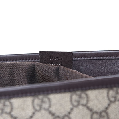 Gucci GG Supreme Monogram Medium Joy Tote Dark Brown 16 of 16
