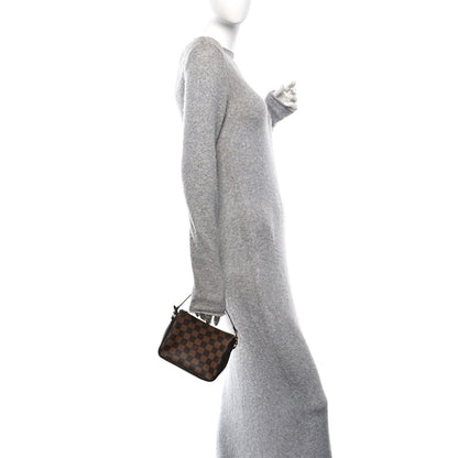 Louis Vuitton Damier Ebene Trousse Make Up Bag Pochette 2 of 13