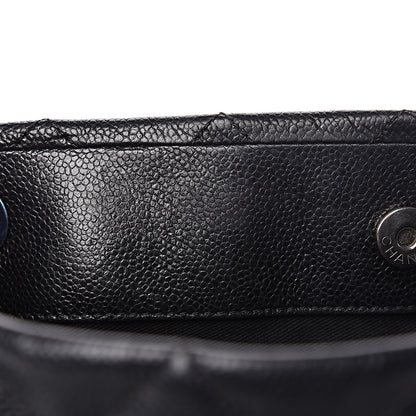 Chanel Caviar Quilted CC Timeless Soft Tote Black 8 of 14