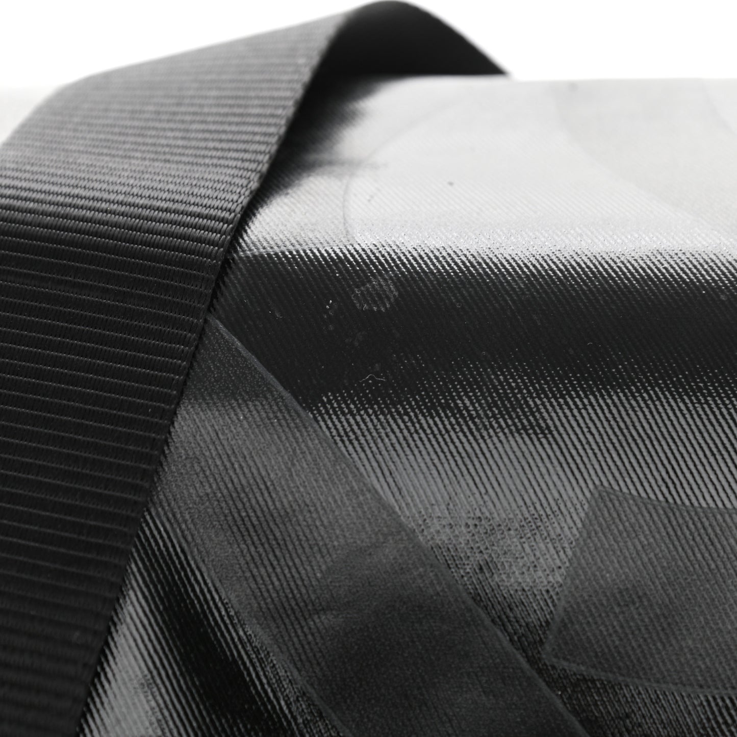 Coated Canvas Sport Messenger Black