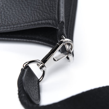 Hermes Taurillon Clemence Evelyne TPM Black 15 of 16