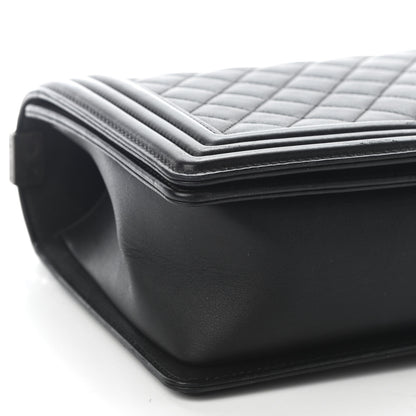 Chanel Calfskin Quilted New Medium Boy Flap Black 8 of 9