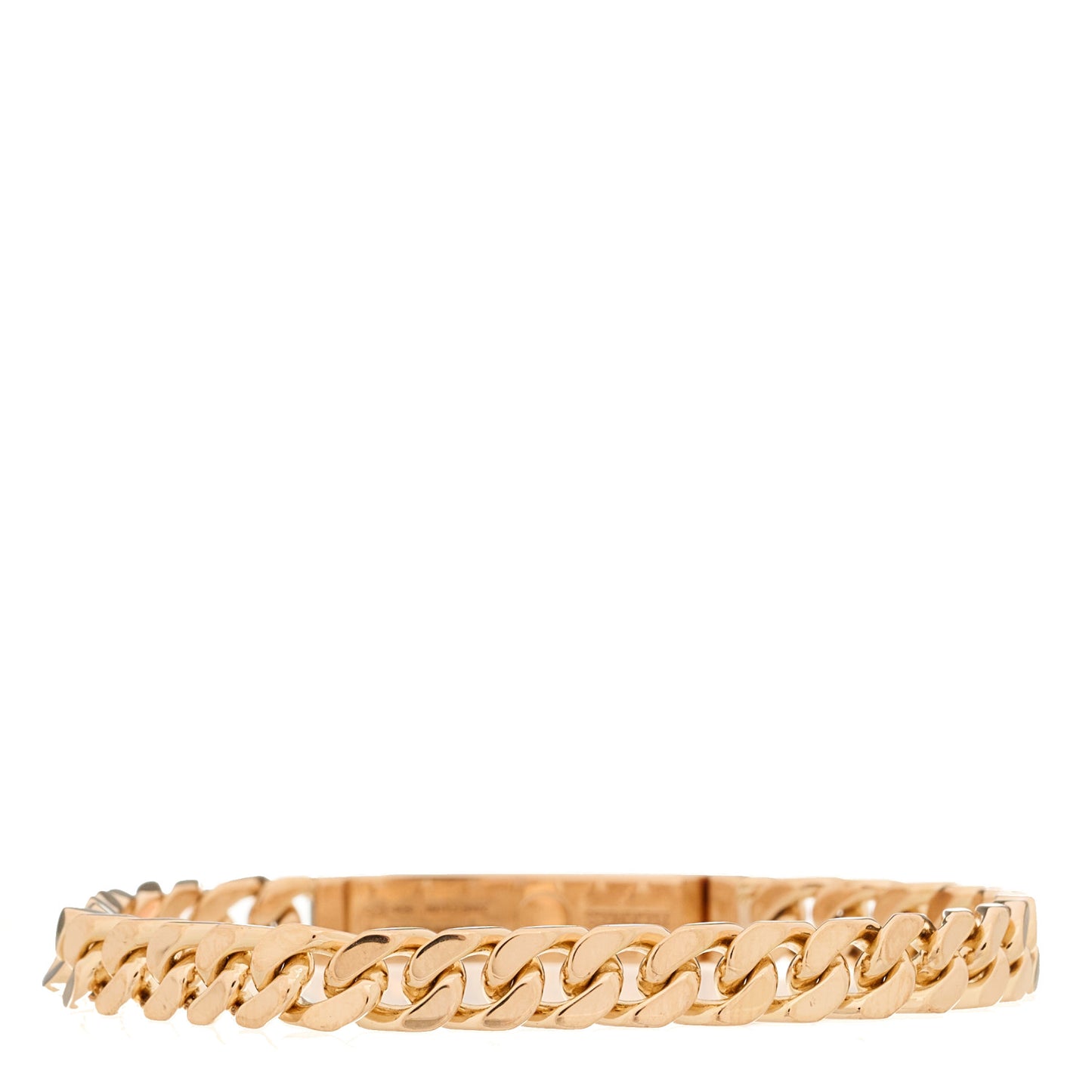 18K Rose Gold Diamond TPM Kelly Gourmette Bracelet XL