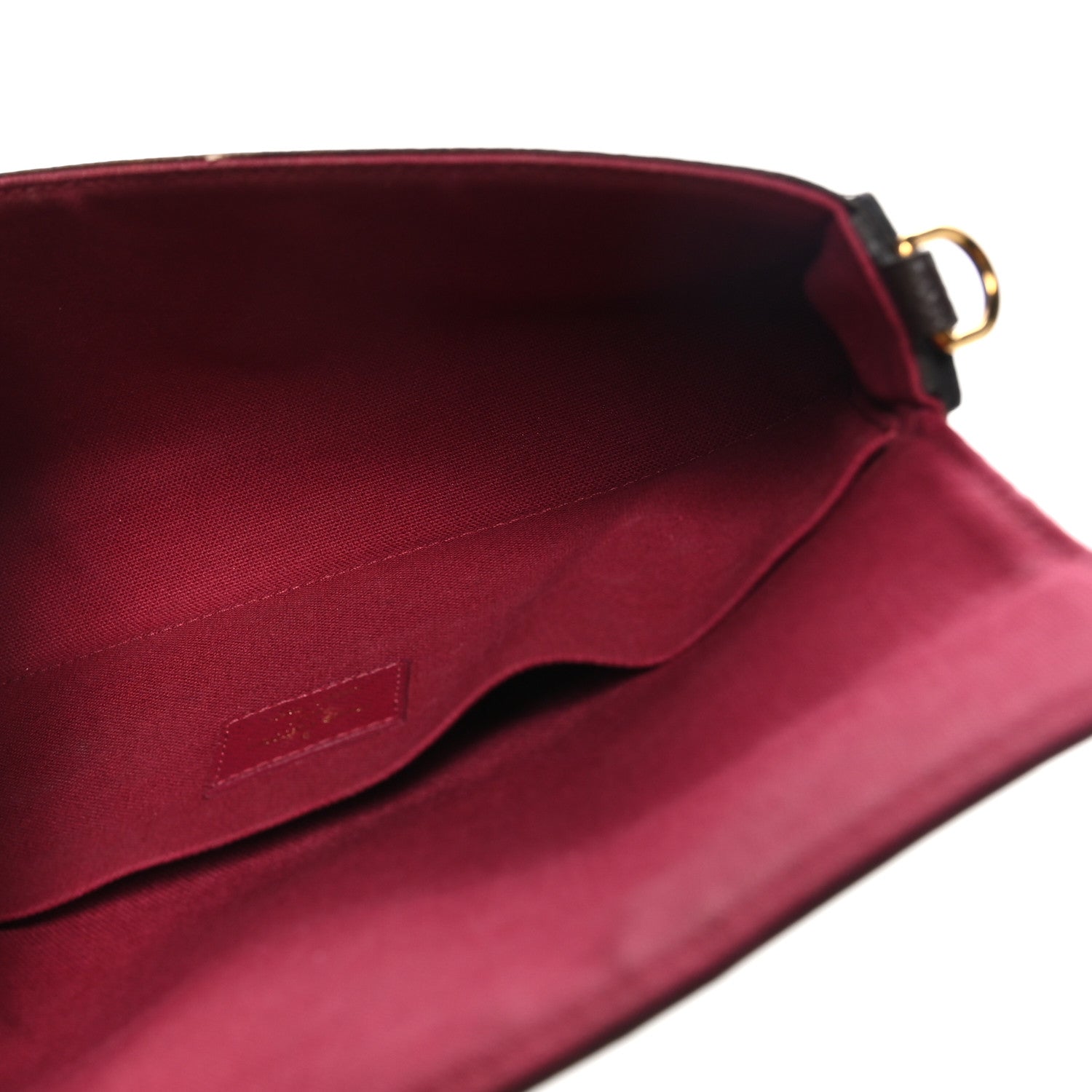 Louis Vuitton Monogram Pochette Felicie Chain Wallet Fuchsia 4 of 8