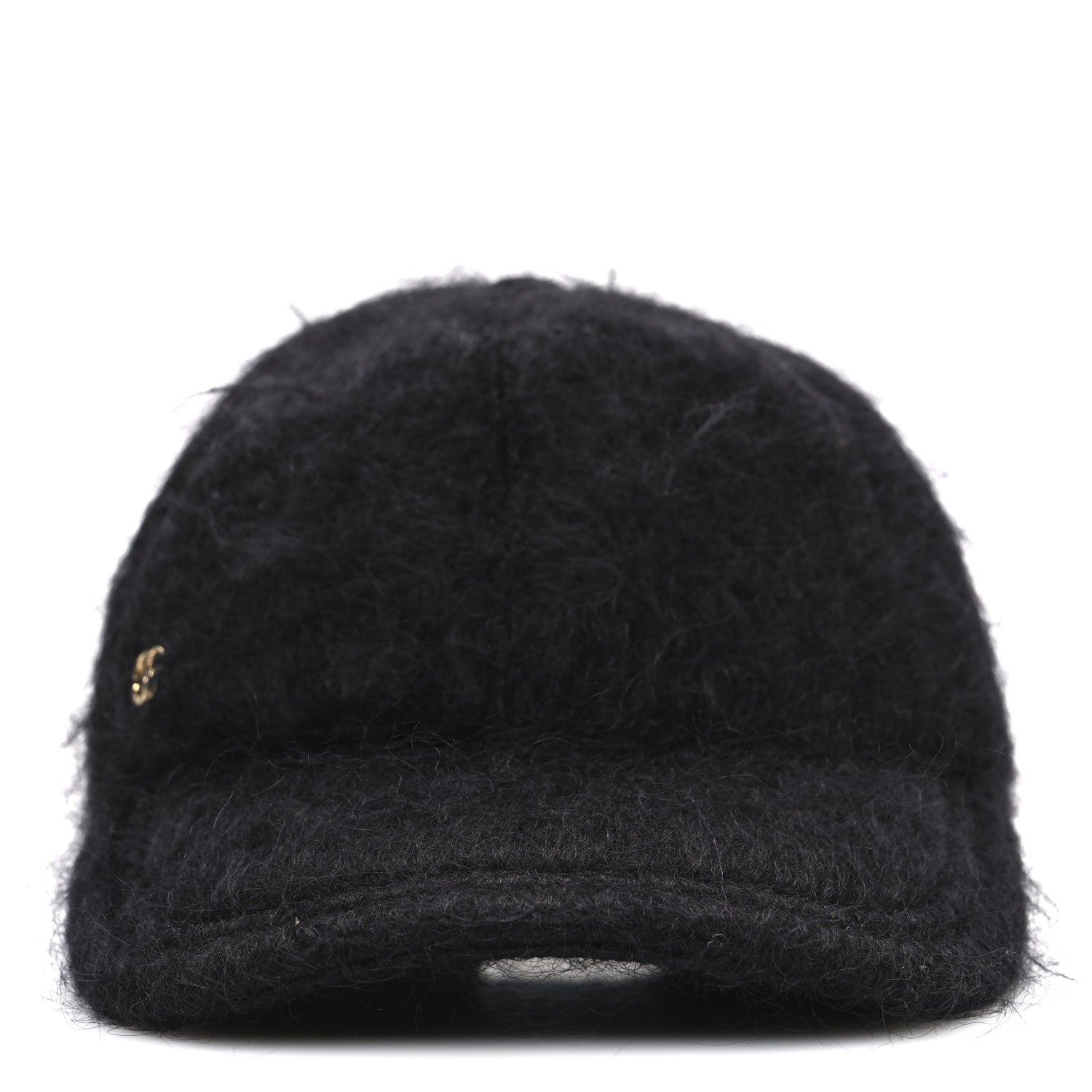 Gucci Mohair GG Lauren Baseball Hat L Black 3 of 8