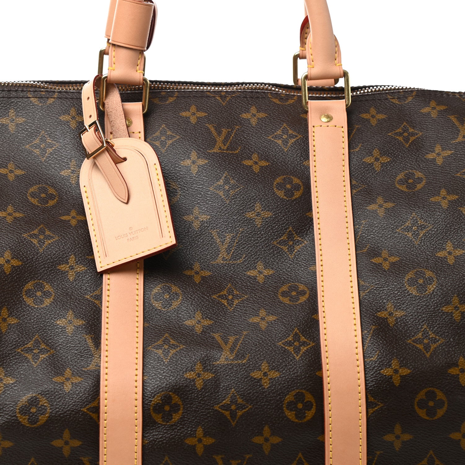 Louis Vuitton Monogram Keepall Bandouliere 55 8 of 12