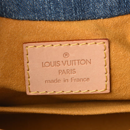 Louis Vuitton Monogram Denim Pleaty Blue 6 of 10