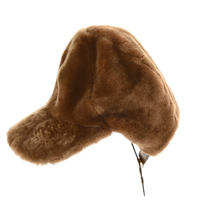 Fendi Shearling Zucca Hat Brown 1 of 7