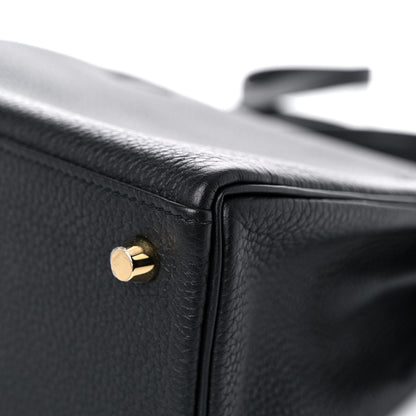 Hermes Togo Kelly Retourne 25 Black 39 of 41