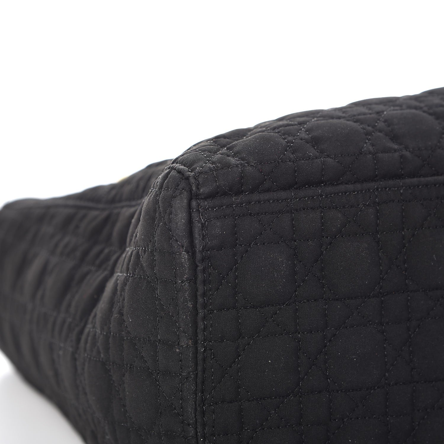 Christian Dior Nylon Cannage Medium Lady Dior Black 8 of 10