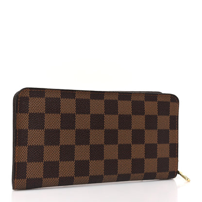 Louis Vuitton Damier Ebene Porte-Monnaie Zippe Zippy Wallet 3 of 6