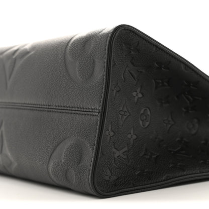 Louis Vuitton Empreinte Monogram Giant Onthego MM Black 9 of 11