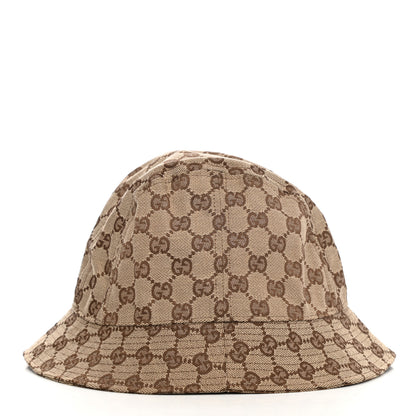 Gucci Monogram Bucket Hat S Brown 6 of 8