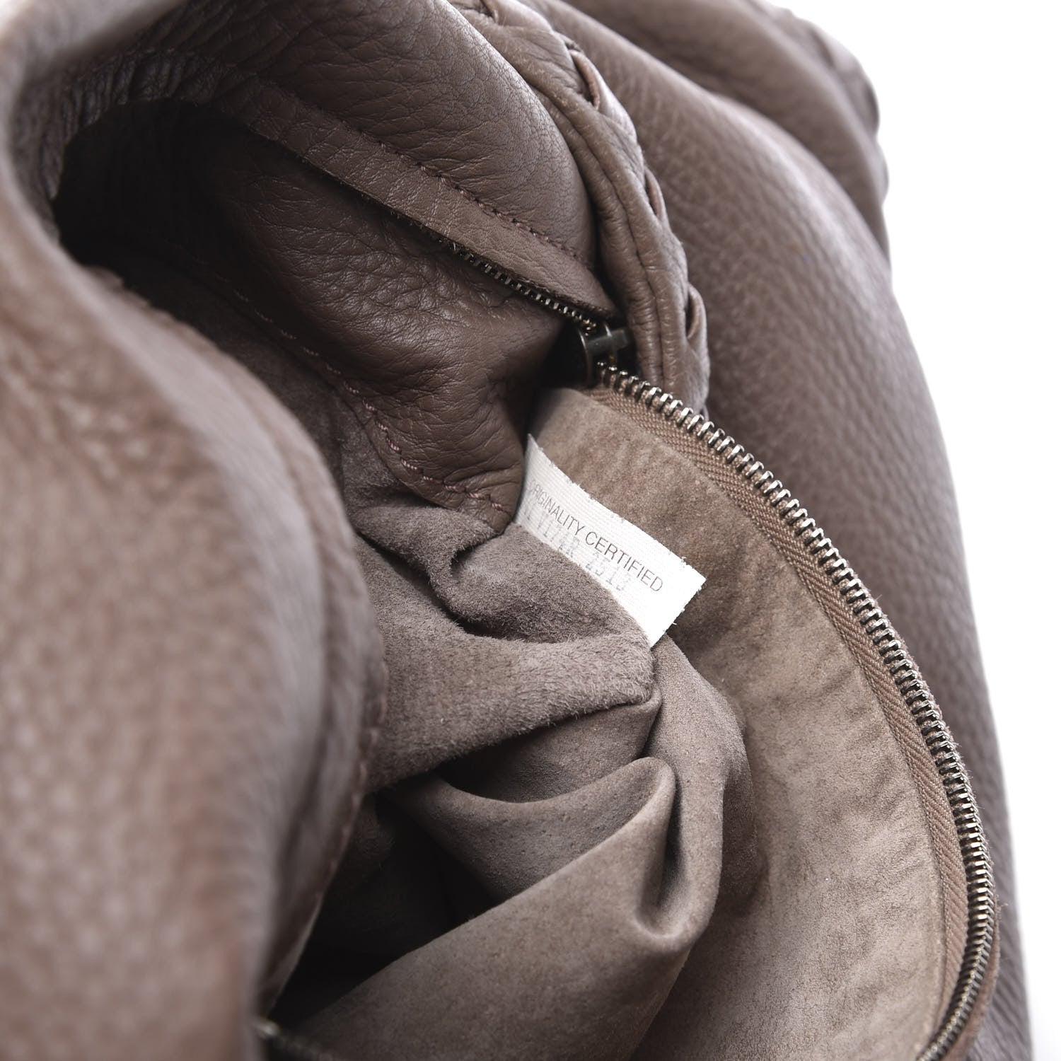 Bottega Veneta Cervo Deerskin Large Hobo Elephant 6 of 11