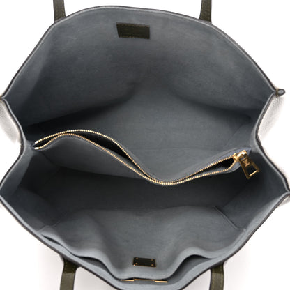 Louis Vuitton Grained Calfskin Lockme Shopper Kaki 5 of 9