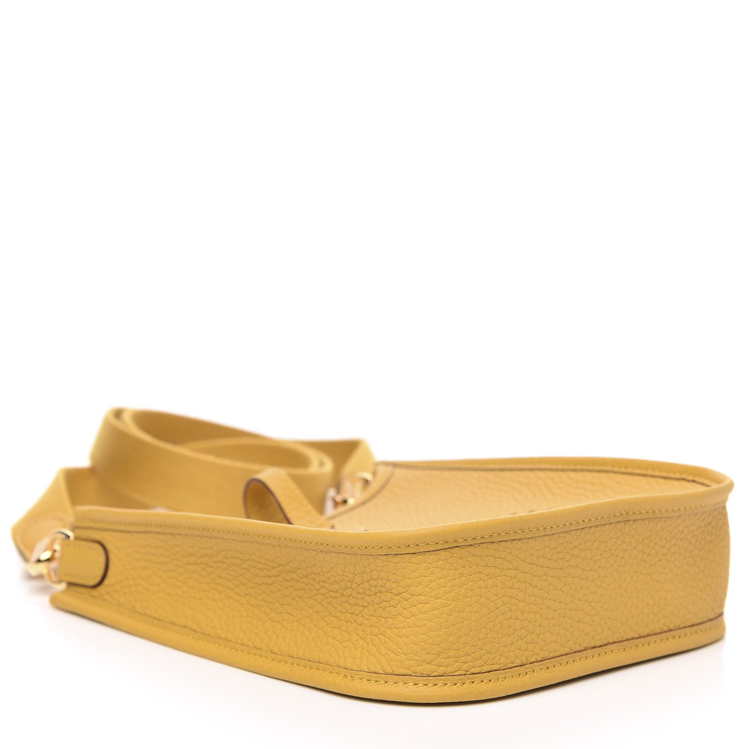 Hermes Taurillon Clemence Evelyne TPM Jaune Ambre 4 of 10